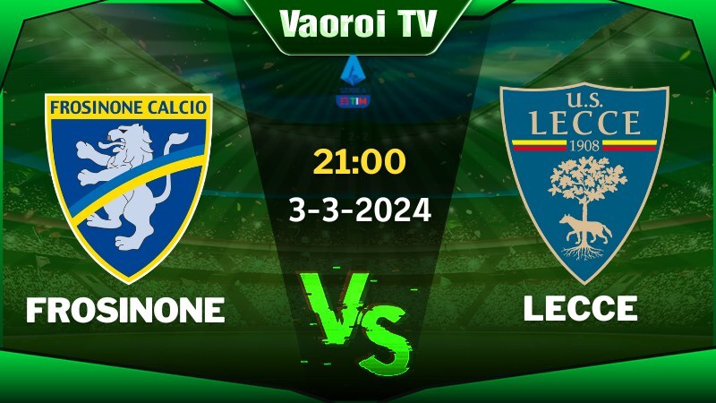 Frosinone vs Lecce