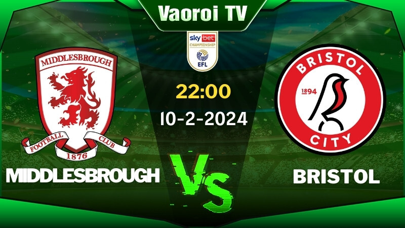 Middlesbrough vs Bristol City